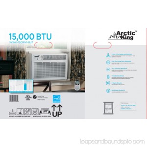 Arctic King WWK-15CRN1-BJ7 15,000-BTU Room Window Air Conditioner w/Remote Control 552380369