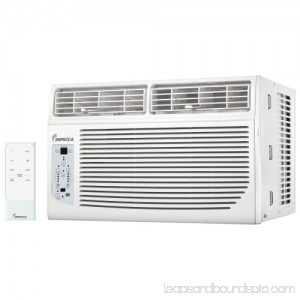 Impecca IWA08KS30 8000 BTU 120 Volt 12 EER Window Air Conditioner with 3 Fan Speeds and Remote Control