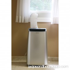 Amana 10,000 BTU Portable Air Conditioner with Remote Control in Silver/Gray 565272545