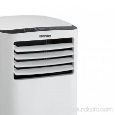 Danby 8000 BTU Electronic LED Portable Dehumidifier and Air Conditioner, White