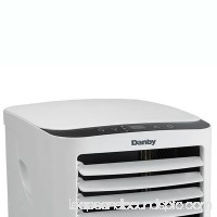 Danby 8000 BTU Electronic LED Portable Dehumidifier and Air Conditioner, White   