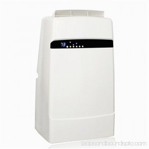 Eco-Friendly 12000 BTU Dual Hose Portable Air Conditioner with Heater