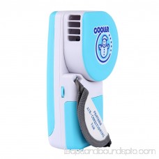 High Quality Portable Small Fan & Mini-Air Conditioner Stay Cool Handy Cooler Speed Adjustable Blue