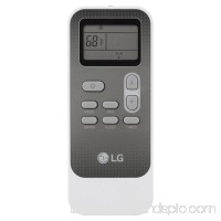 LG 10,200 BTU 115V Portable Air Conditioner with Remote Control, White   563102512