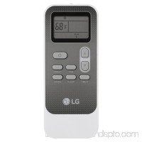 LG 14,000 BTU 115V Portable Air Conditioner with Remote Control, Graphite Gray   563102552