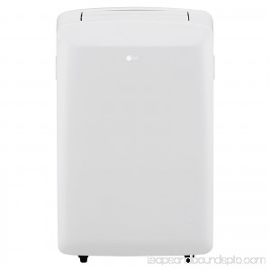 LG 8,000 BTU 115V Portable Air Conditioner with Remote Control, White 563102494