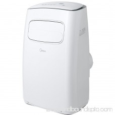 Midea EasyCool Portable Air Conditioner with FollowMe Remote Control in White/Silver for Rooms up to 400-Sq. Ft. 567197185