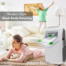 SereneLife Powerful Portable Room Air Conditioner, Compact Home A/C Cooling Unit. Chilling 10,000 BTU with Built-in Dehumidifier