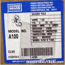 A100 Fasco Furnace Inducer Motor Excel 7058-0280 20093603/B