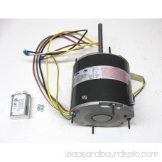 Air Conditioner Condenser Fan Motor Totally Enclosed (TENV) 1/3 HP 230 Volts 1075 RPM Ball Bearing Single Speed for Fasco D7908 Capacitor Included