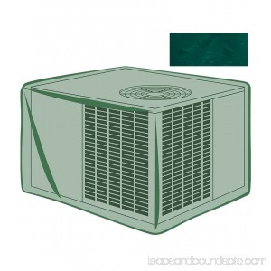 All-Weather Square Air Conditioner Cover 34L x 34W in Green