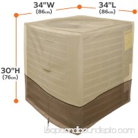 Classic Accessories Veranda Square Patio Air Conditioner Storage Cover, fits up to 34"L x 34"W   001604119
