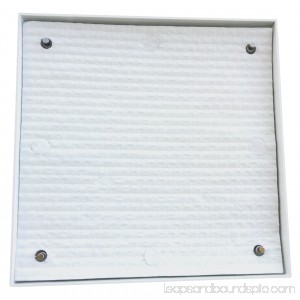 ELIMA-DRAFT® INSULATED MAGNETIC VENT COVER FOR HVAC STEEL VENTS 11 1/4? X 11 1/4? TO 12 3/4? X 12 3/4? 551389928