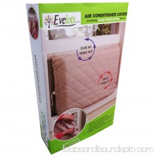 Evelots Indoor Air Conditioner Cover, Beige (31L x 24W x 2D)