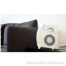 LEDmart Portable Space/Desktop Heater, Black, 500W
