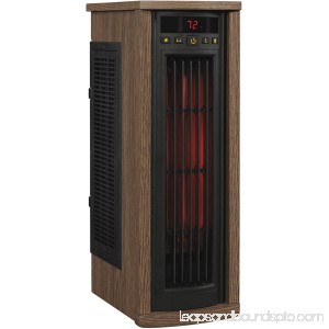 Portable Electric Infrared Quartz Oscillating Tower Heater, Oak 554259330