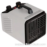Pro Fusion Heat QGW15-447A 1500 Watt Gray Utility Fan Heater   557501015
