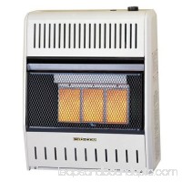 ProCom Dual Fuel Ventless 20,000 BTU Natural Gas/Propane Infrared Wall Mounted Heater   
