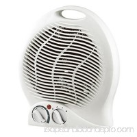 Smart 1500 Watt Quiet Fan Space Heater Desktop Forced Air Heat Portable & Adjustable Thermostat   