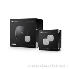 EcoBee3 Smart Thermostat, Wi-Fi w/ Remote Sensor (x3) - Smarter Bundle by ecobee