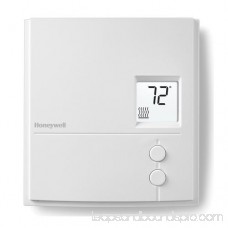 Honeywell Digital Line Volt Thermostat, Baseboard Non-Programmable (RLV3150A1004/E)