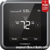 Honeywell Lyric T5 Wi-Fi Smart Thermostat (RCHT8610WF2006) with 1 Year Extended Warranty   