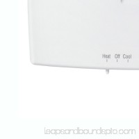 Honeywell RTHL111B1001-U1 Energy Star Non Programmable Home Thermostat, White   