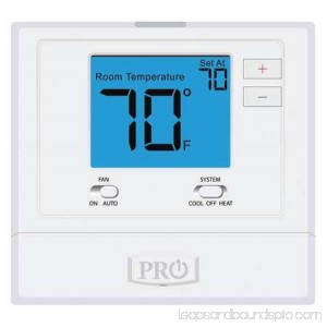 PRO1 IAQ Low Voltage Thermostat,Single Stage1H/1C T701