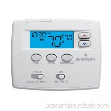 White-Rodgers 1F80-0224 Digital 24 Hours Programmable Thermostat with Millivolt Compatible
