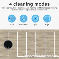 Diggro Robot Vacuum Cleaner with Mop and Water Tank Attachment, for Pet Hair, Fur, Dirt, Stains, Thin Carpet, Hardwood and Tile Floor