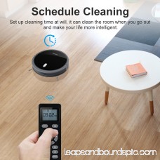 Diggro Robot Vacuum Cleaner with Plan Cleaning, 1400Pa Max Suction (Upgraded Recharging & Carpet Performance) D300 Navigation Robotic Vacuum for Pets, Clean Hard Floors and Low-pile Carpets