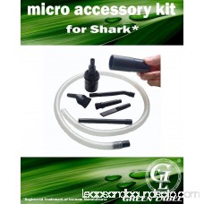 Micro Vacuum Accessory Kit for Shark NV652 Rotator Powered Lift-Away TruePet Upright Vacuum. Genuine Green Label product.