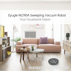 Robot Vacuum Cleaner– Higher Suction Robotic Vacuum Cleaner with Self-charging &Drop-sensing Technology, HEPA Filter for Pet Fur Robotic Vacuum -Rose Gold