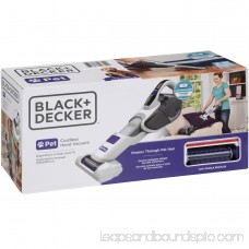 BLACK+DECKER Dustbuster Lithium Hand Vacuum Pet, White, HHVJ315JDP07 558274829