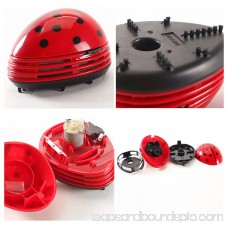 Cute Cartoon Ladybug Shape Desktop Vacuum Cleaner Keyboard Dust Collector