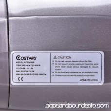 Goplus 12 V 100 W Portable Handheld Dry Cyclone Car Vacuum Cleaner Gray