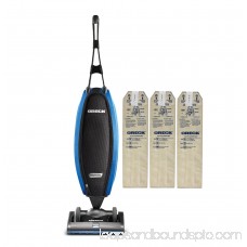 Oreck Magnesium SP Lightweight Bagged Upright Vacuum, LW100 with 3 HEPA Bags Bundle