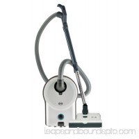 SEBO 90641AM Airbelt D4 Premium Canister Vacuum with ET-1 Powerhead, White   