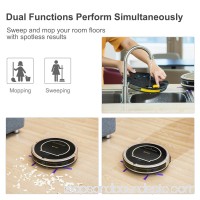 Haier XShuai 1500Pa Robot Vacuum Cleaner Gyroscope Navigation Wet Mop Mopping Sweeping Robotic Machine with Alexa Voice Control   