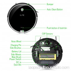 ILIFE A6 Smart Robotic Vacuum Cleaner Cordless Sweeping Cleaning Machine Self-recharging Robot