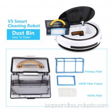 ILIFE V5 Smart Cleaning Robot Auto Vacuum Automatic Sweeping Machine Floor Cleaner Microfiber Dust Cleaner Auto,Spot,Edge,Daily Schedule