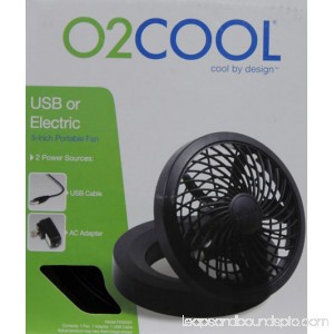 5 Colored Fan with USB and AC Adapter 550172404
