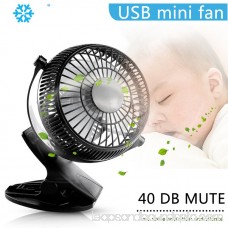 5 inch Portable with Clip USB Desktop Fan for Home Office Baby Stroller 570326785