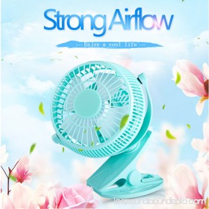 5 inch Portable with Clip USB Desktop Fan for Home Office Baby Stroller 570326793