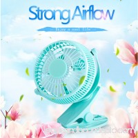5 inch Portable with Clip USB Desktop Fan for Home Office Baby Stroller   570328743