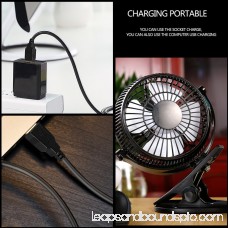 5 inch Portable with Clip USB Desktop Fan for Home Office Baby Stroller 570528978