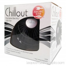 Chillout USB Fan, Black 554059604