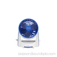 Comfort Zone 5'' Turbo Desk Fan, Cobalt Crush   565630412