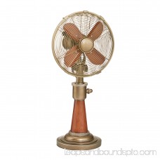 DecoBREEZE Oscillating Table Fan 3-Speed Air Circulator Fan, 10-Inch, Darby 566232866