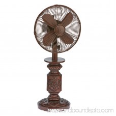 DecoBREEZE Oscillating Table Fan 3-Speed Air Circulator Fan, 10-Inch, Mila 566232839
